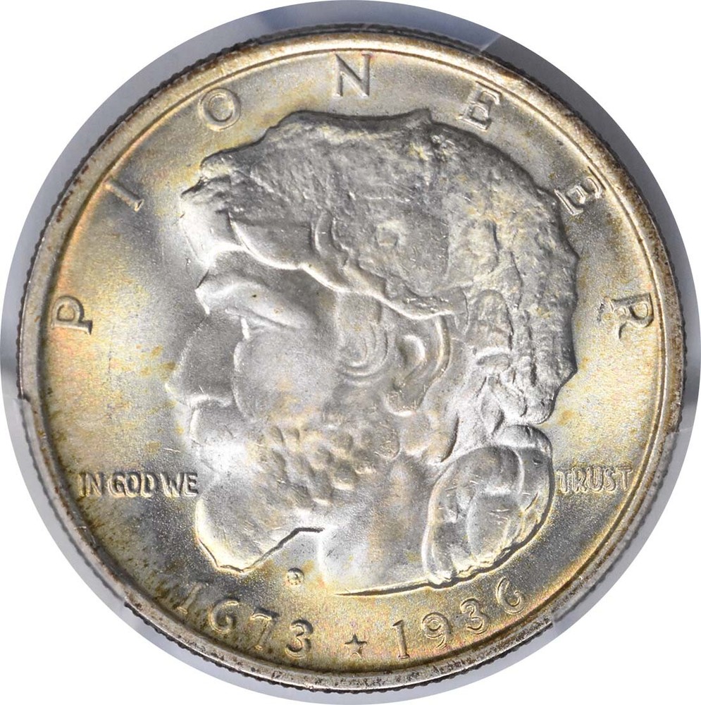 Elgin Commemorative Silver Half Dollar 1936 MS67+ PCGS (CAC)