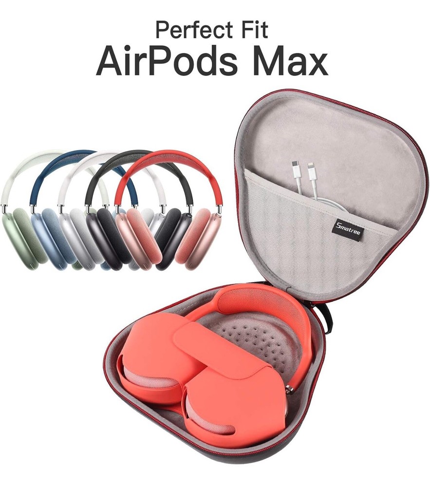 Smatree AM200 Hard Shell Case For AirPods Max Black