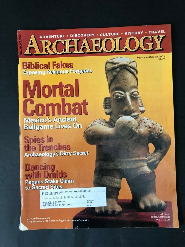 Archaeology Magazine September/October 2003