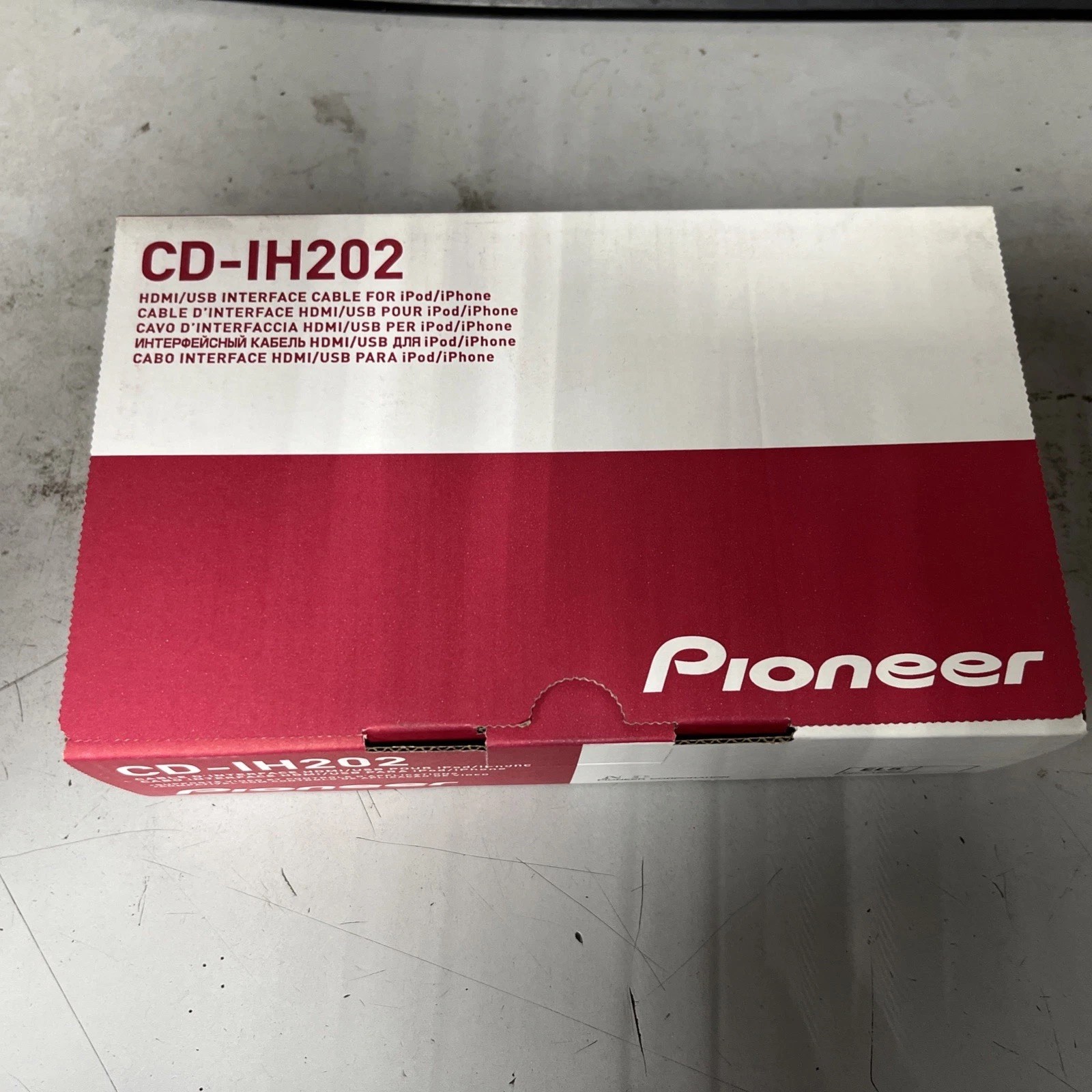 PIONEER   CD-IH202 HDMI/USB interface cable for iPod/iPhone