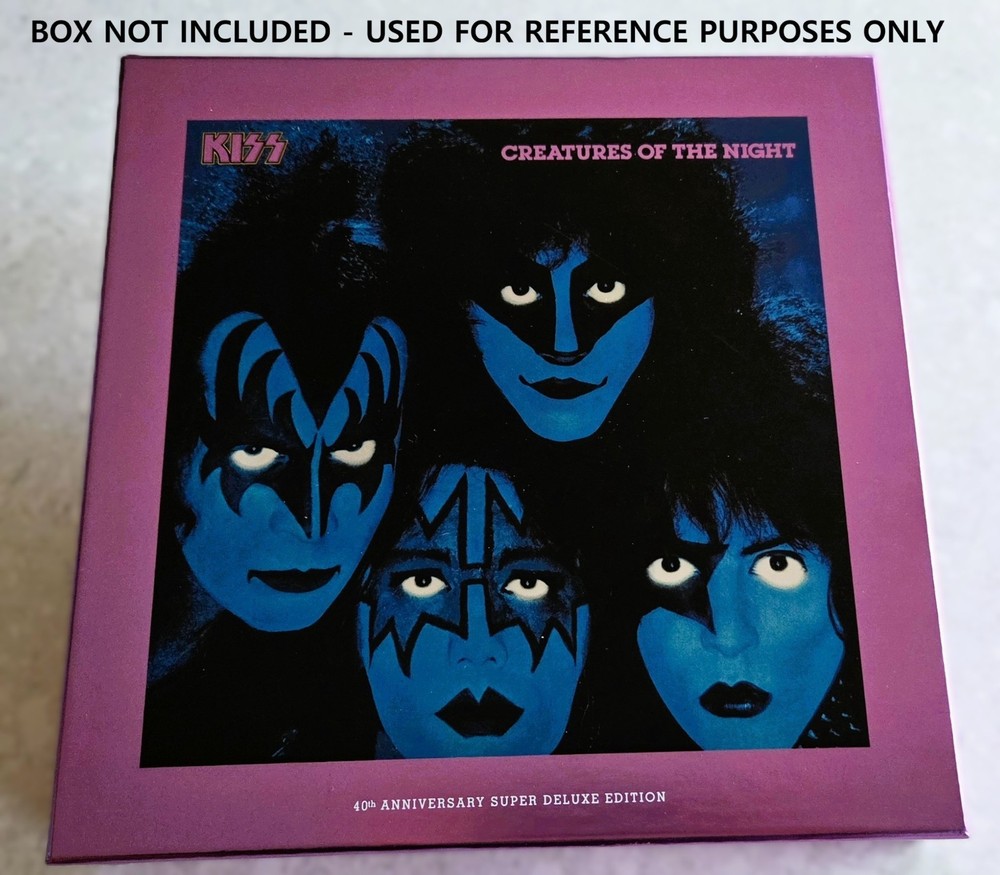 KISS Creatures of Night 40th Super Deluxe Set Press Kit - Folder/Poster/& More!