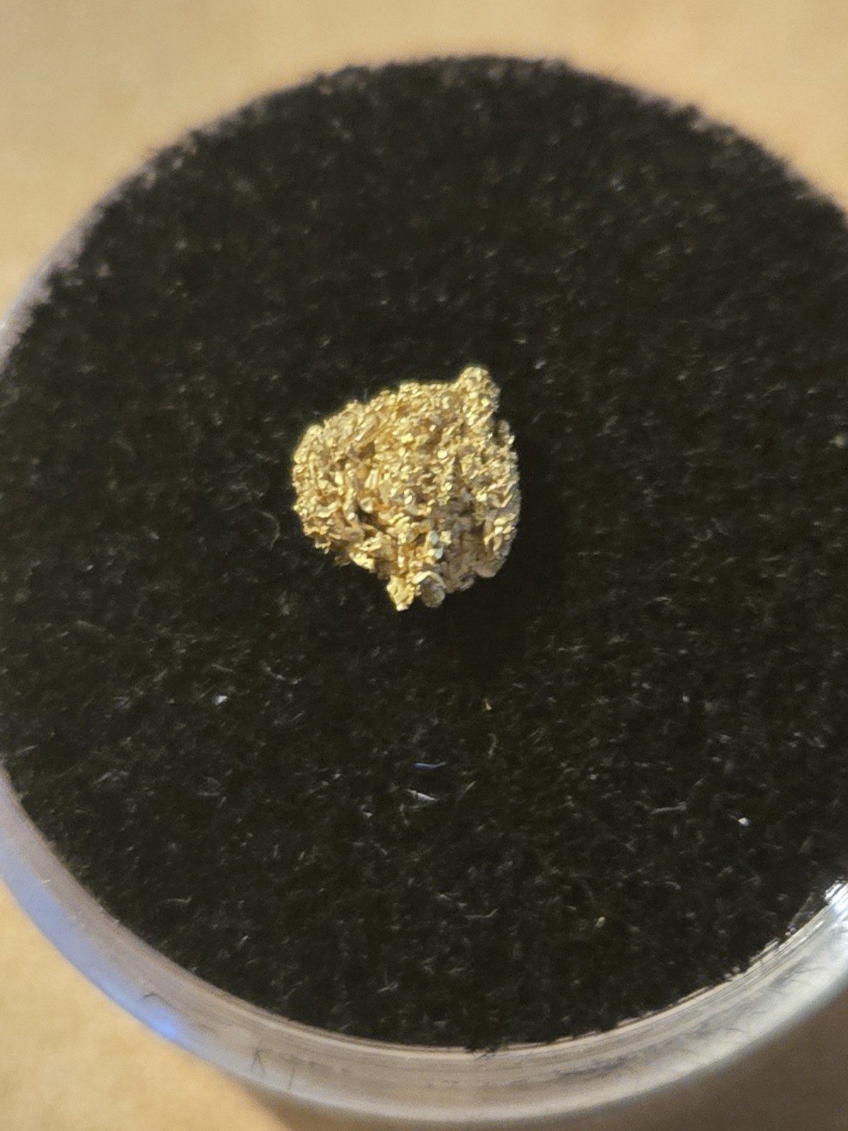 Beautiful Round Mountain Gold specimen