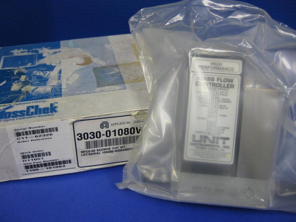 Unit UFC-1100A Mass Flow Controller, He, 20 SCCM, Refurbished