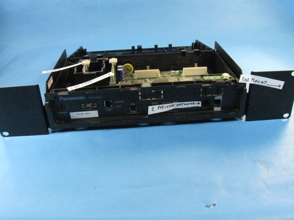 Panasonic Voice Processing System KX-TVA50 With AC Power Cord , Rack mount