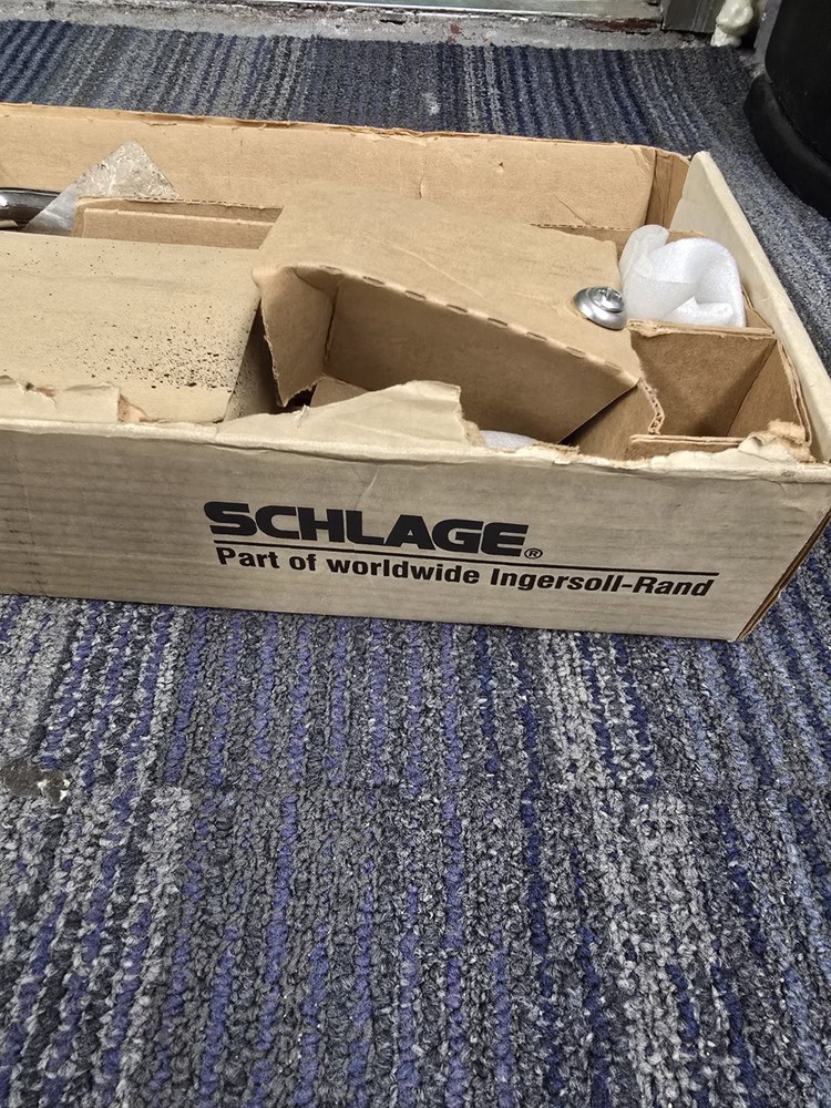 Schlage Grip Handle Deadbolt Handleset Chrome