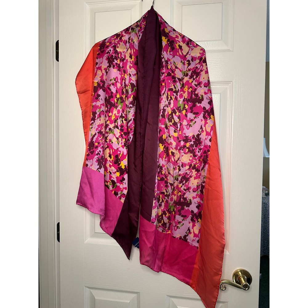 Silk Floral Scark