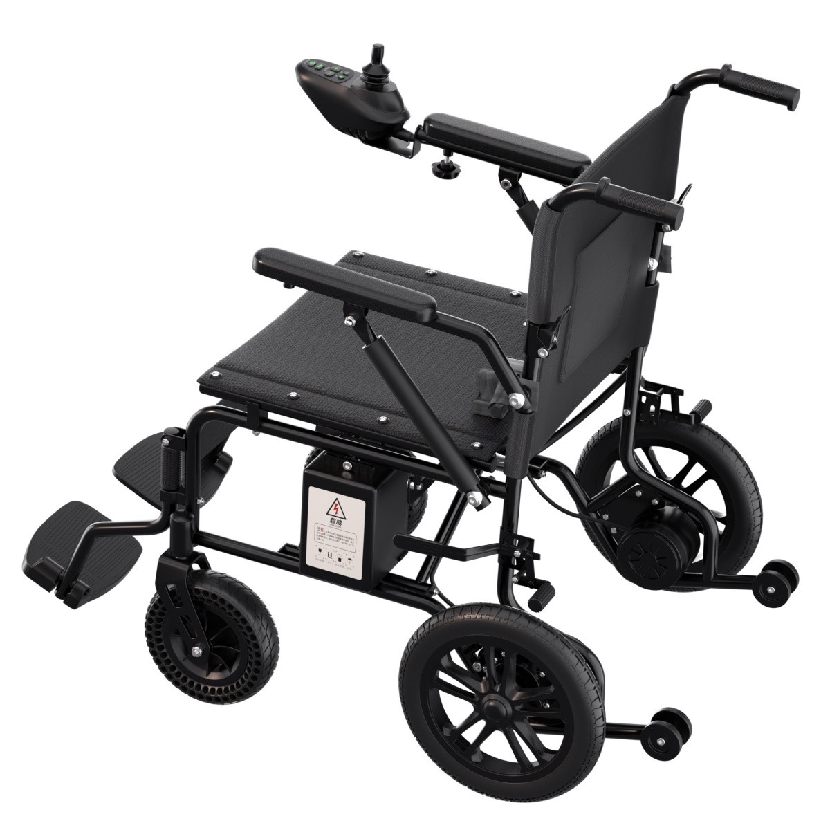 500W Foldable Electric Lightweight Intelligent Wheelchair For Senior All Terrain