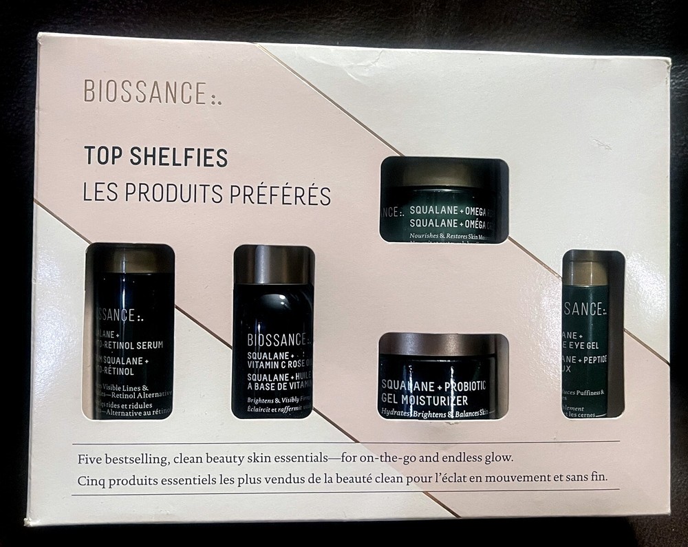 Biossance Top Shelfies Set, 5-Piece Set