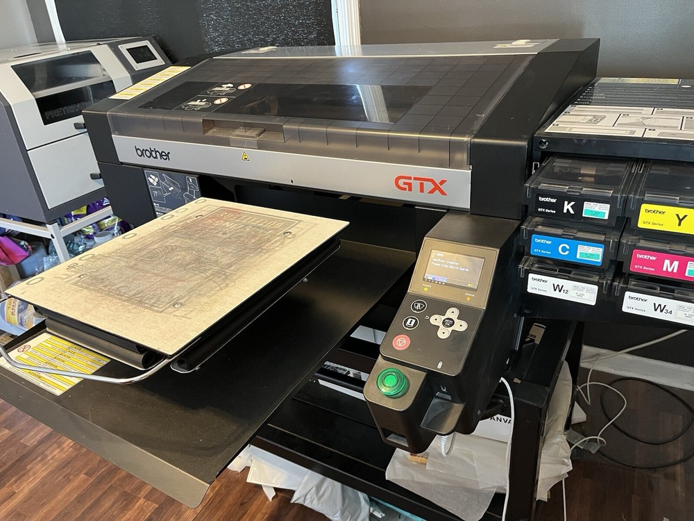 Brother GTX Direct-to-Garment Printer (Needs White Print Head Replacement)