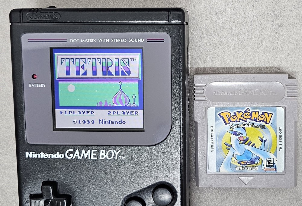 Nintendo Game Boy DMG-01 LCD Display IPS V5 with Games