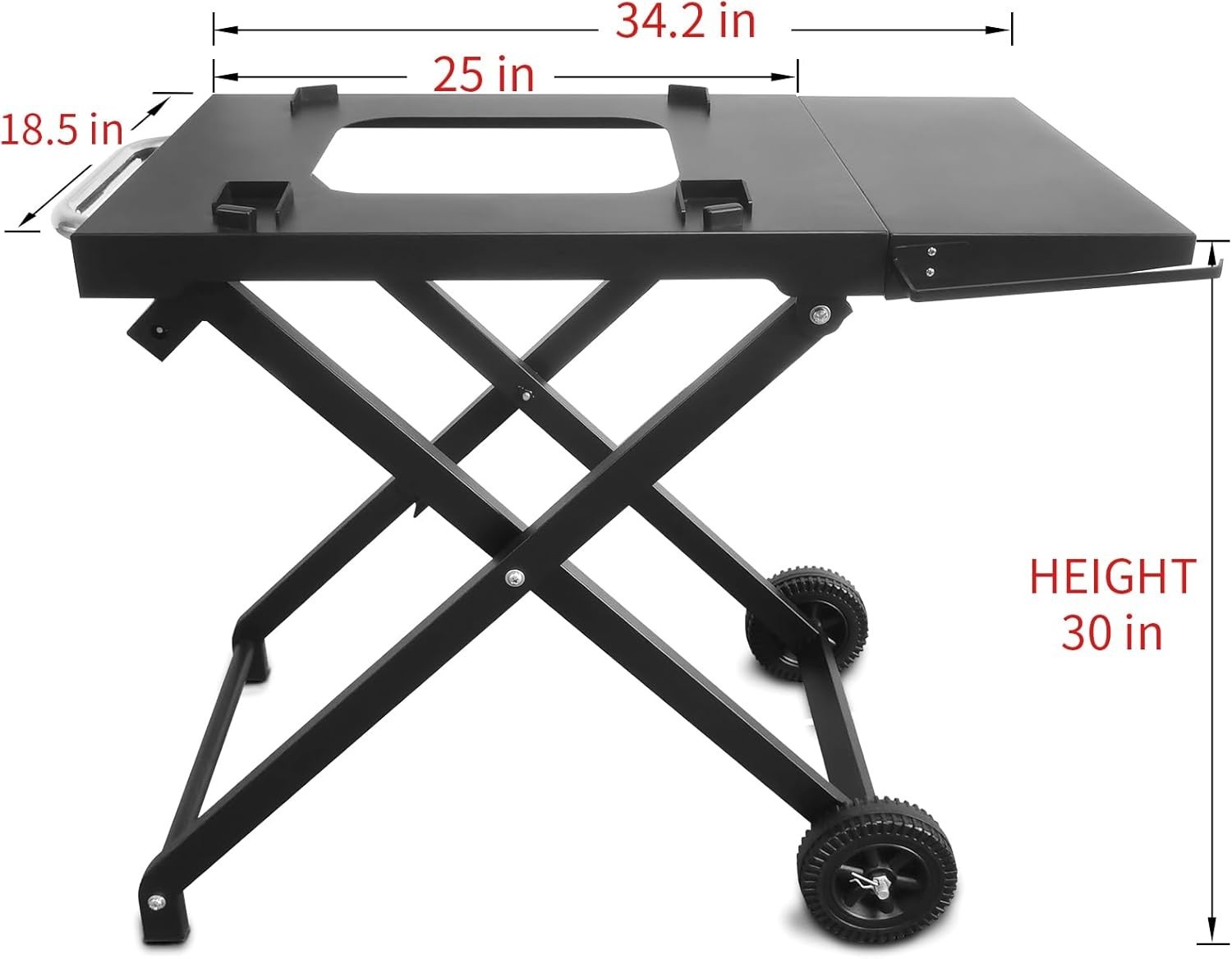 METAL Collapsible Grill Stand Fits Ninja Outdoor for OG701 OG751 OG700 Series