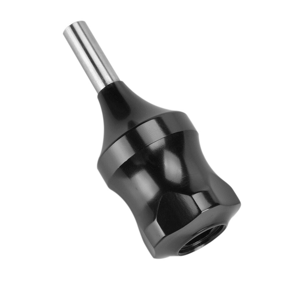 Professional Black Tattoo Zinc Alloy Cartridge Grip & 78mm Needle Plunger NEW