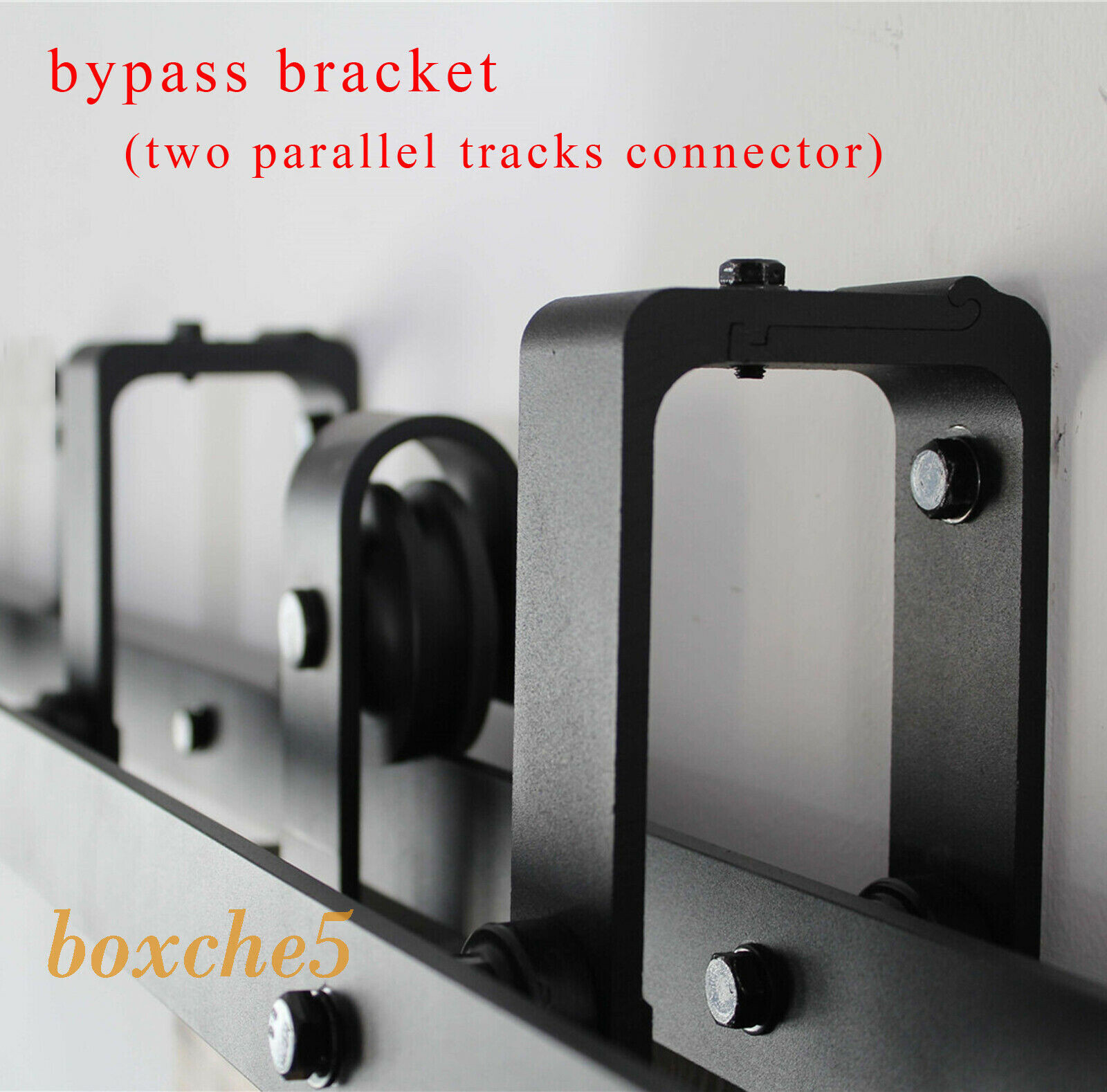 4-20FT Sliding Barn Door Hardware Closet Track Kit for Single/Double/Bypass Door