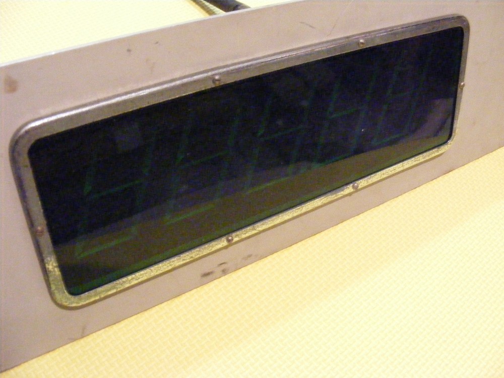 Original NASA Apollo 11 KSC LCC Countdown Display Panel Von Braun