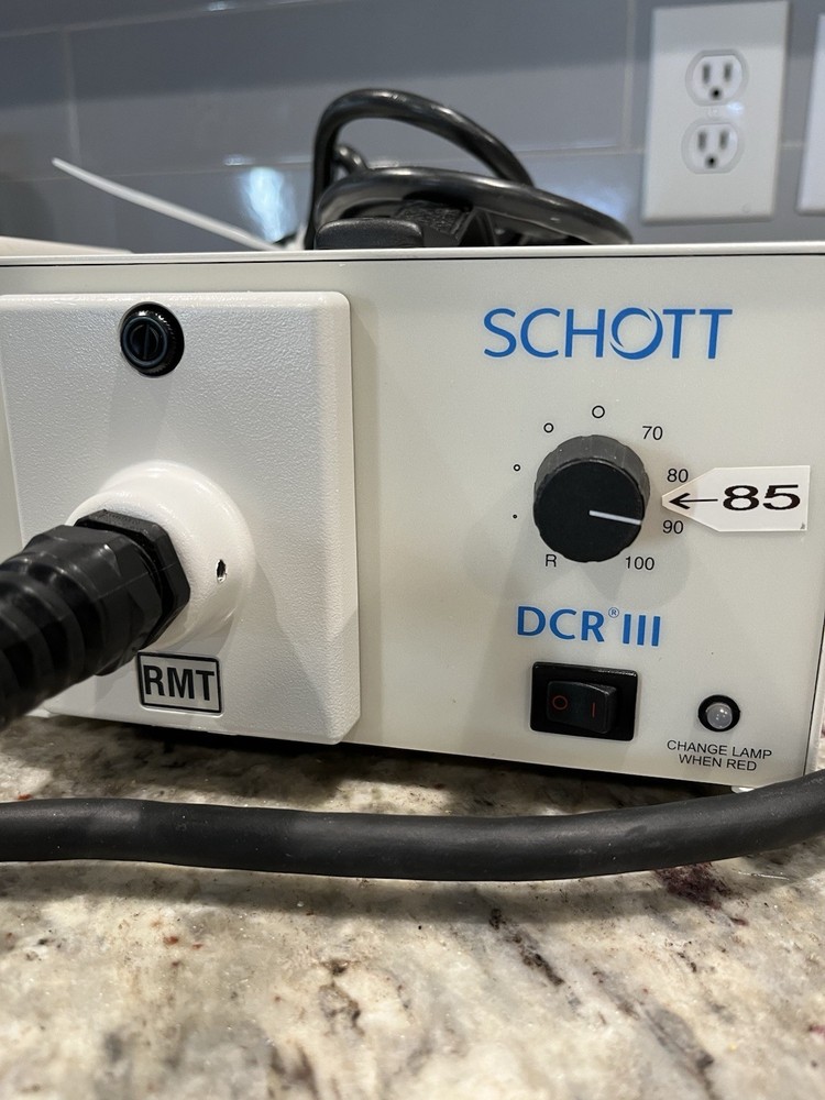 Schott 20800 DCR III RMT Fiber Optic Light Source
