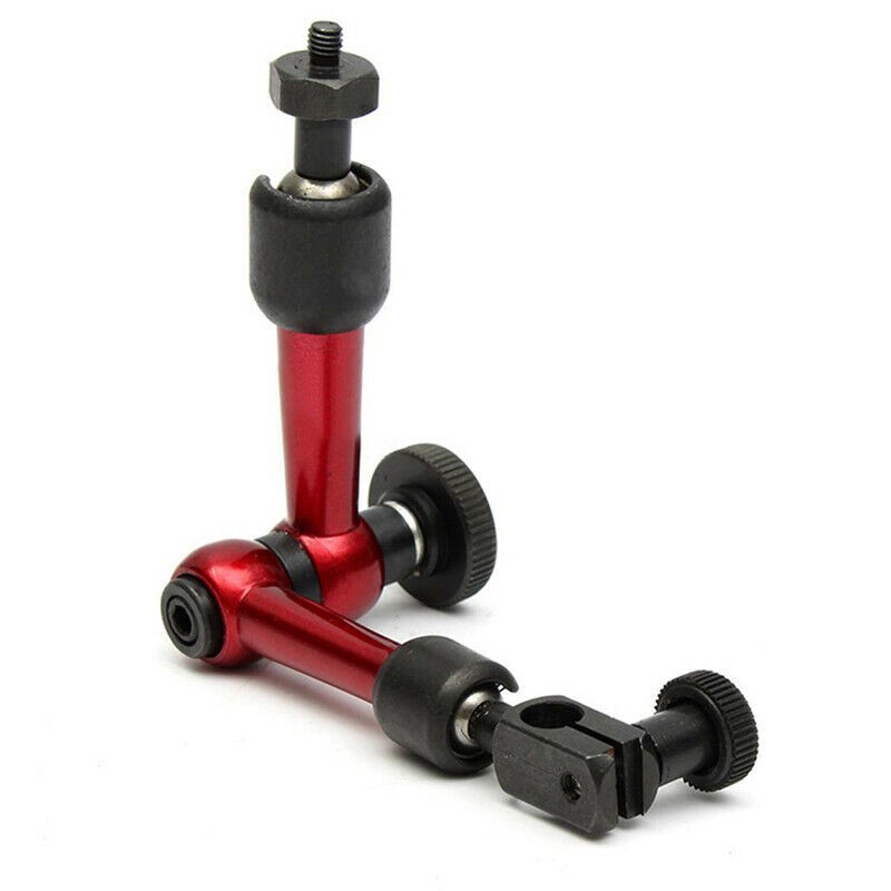 Magnetic Base Holder Stand for Dial Indicator Gauge with Adjustable Positioning