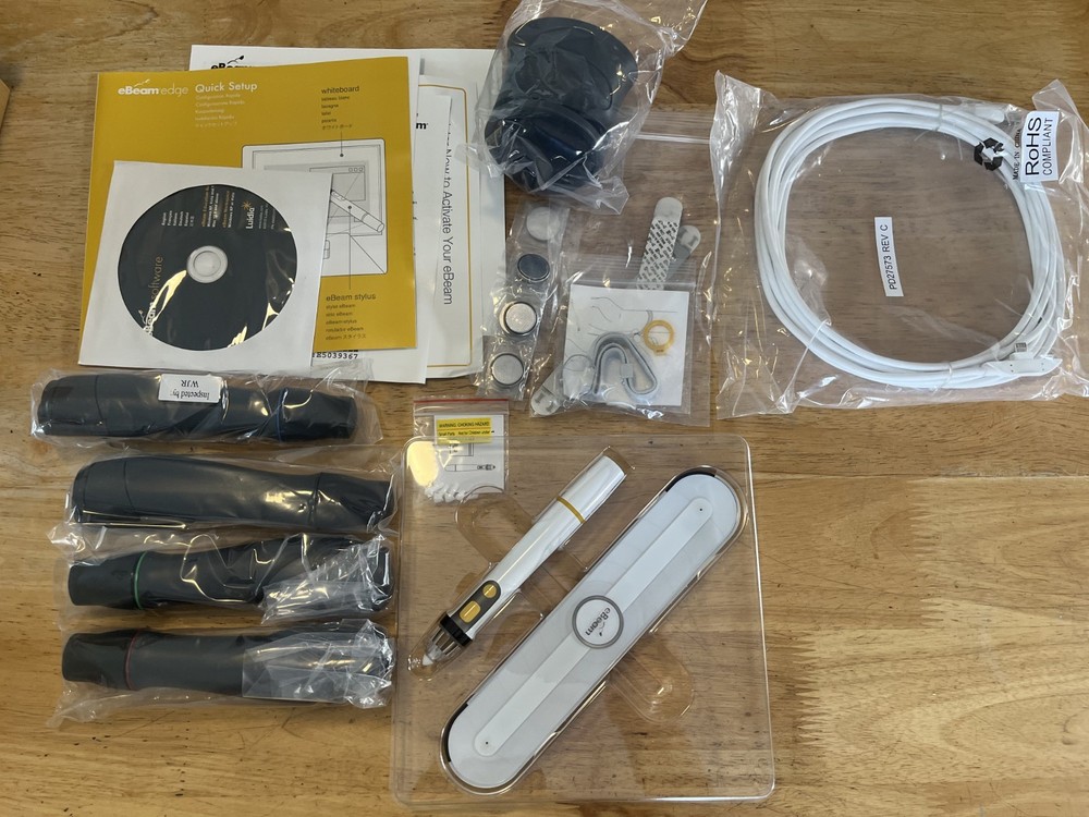 Luidia eBeam Edge Interactive Whiteboard System & Capture Pens C68