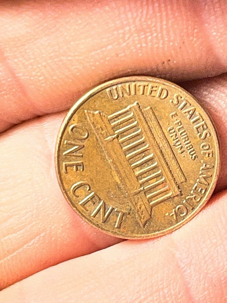 1969-S Lincoln Memorial Cent BROWN RED-multiple Errors- DDO, Repunched Mint MRK