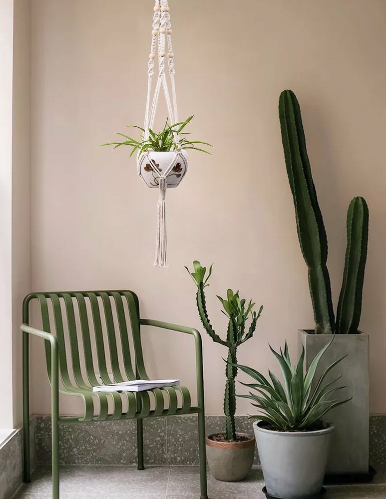 5pc. Macramé Plant Hangers