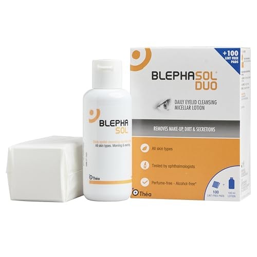 Blephasol Duo Pack Containing 100ml Lotion Plus 100 Pads