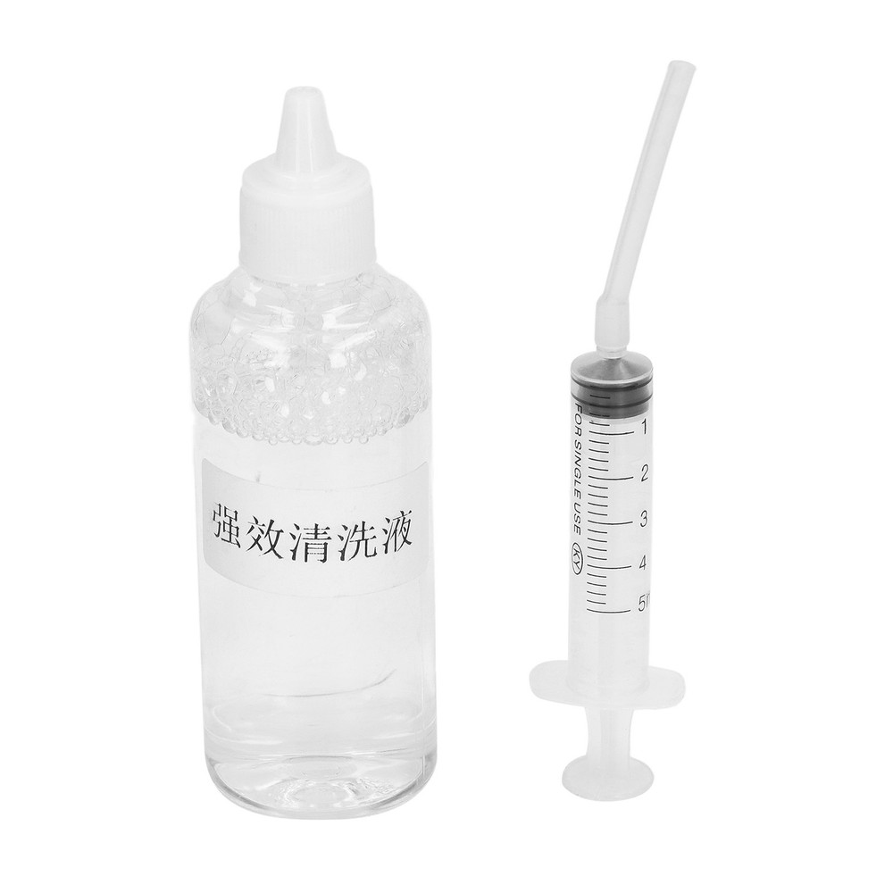 100ml Ink Cleaning Solution Efficiently Dissolves Printer Nozzle Dye For Inkjet