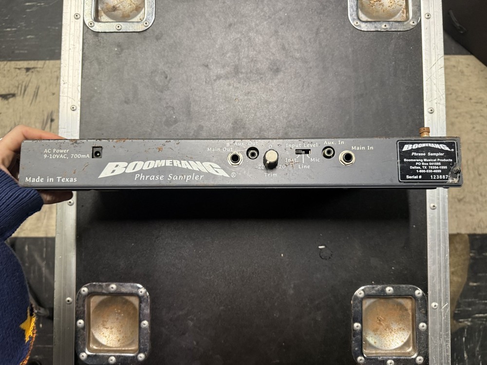 Boomerang Plus Phrase Sampler Untested