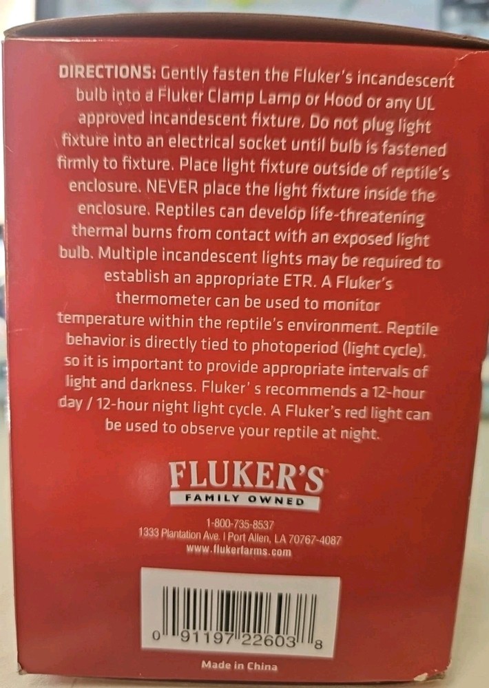 Fluker's Reptile Basking Spotlight, 100 Watt