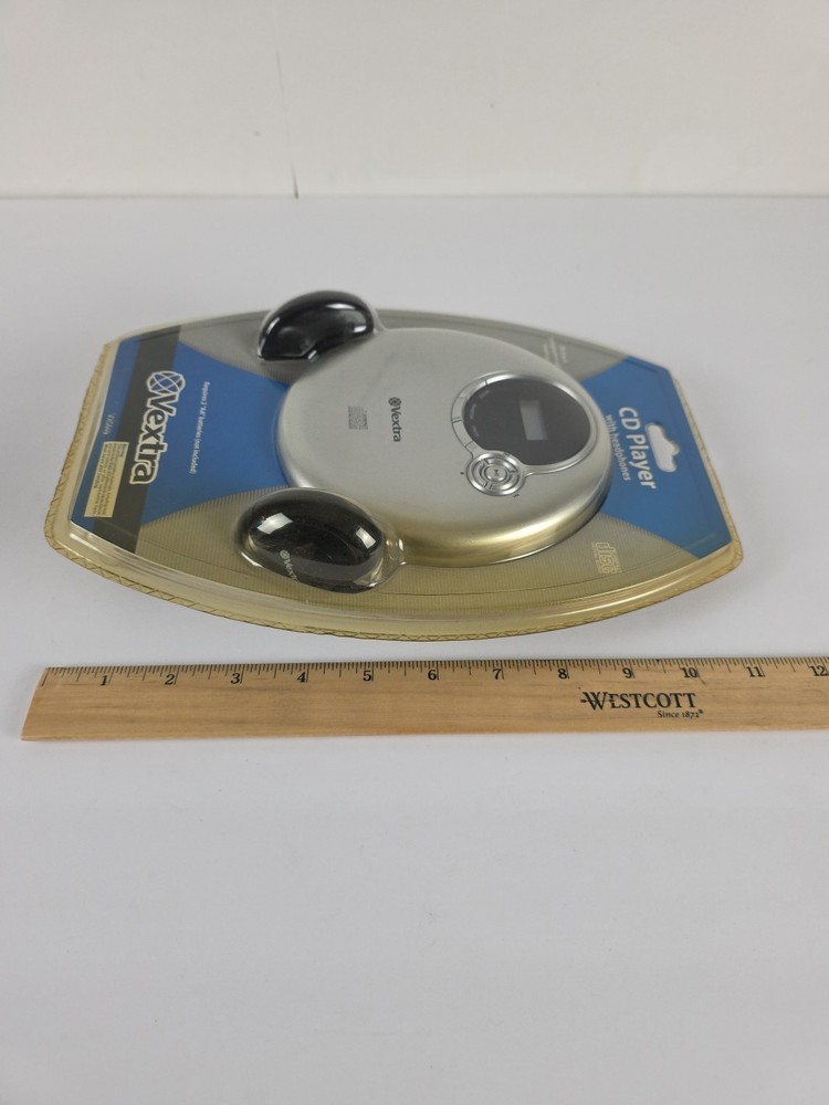 Vintage Vextra CD Player NEW/SEALED Programmable Memory Silver