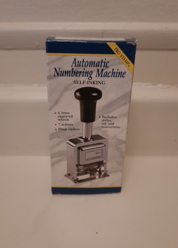 Rogers Automatic Numbering Machine