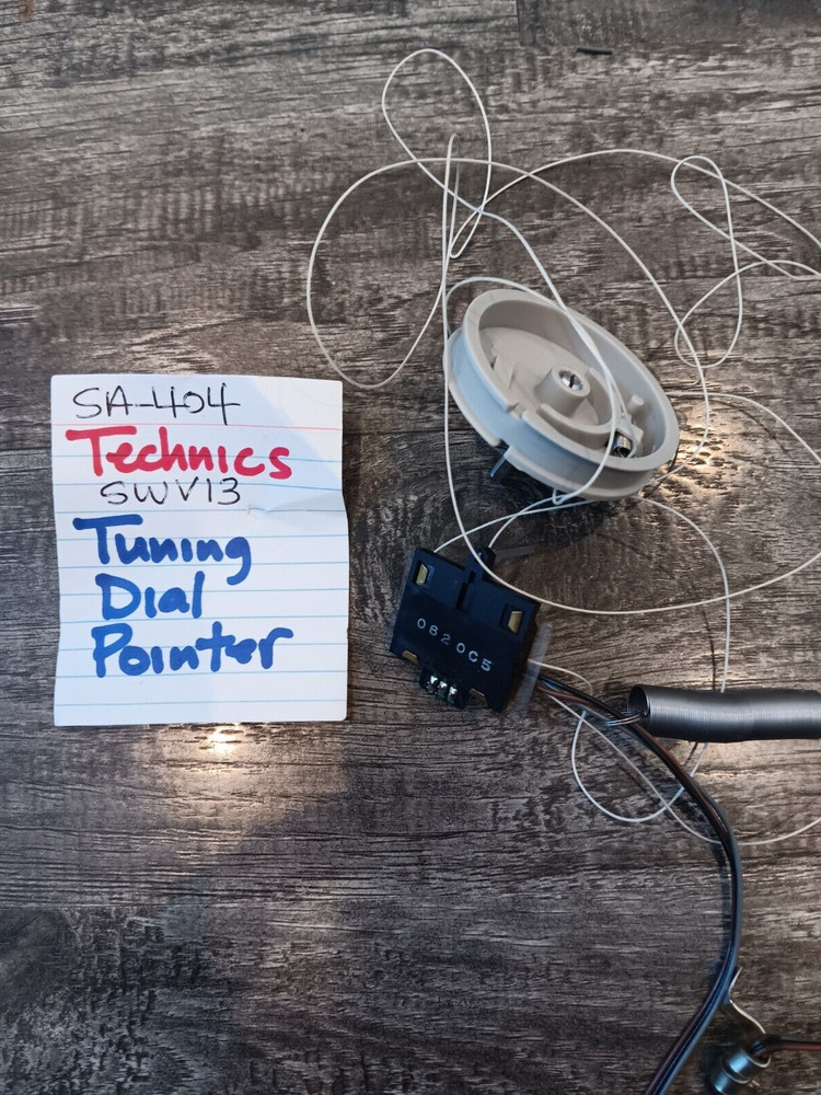 📈 TECHNICS SWV13 ILLUMINATED TUNING DIAL POINTER 💥 SA-404 STEREO RECEIVER 💥