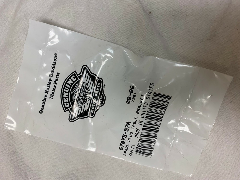 Genuine Harley Spark Plug Cable Bracket 67075-57A