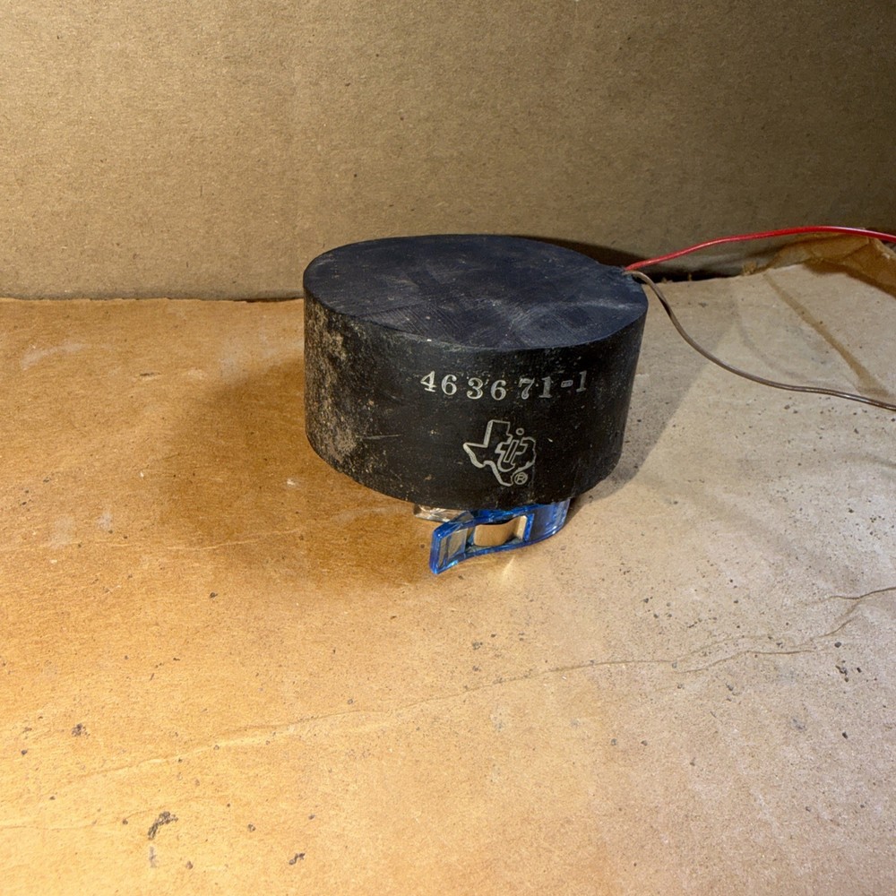 Vintage Texas Instruments (TI) custom inductor / filter coil Prototype