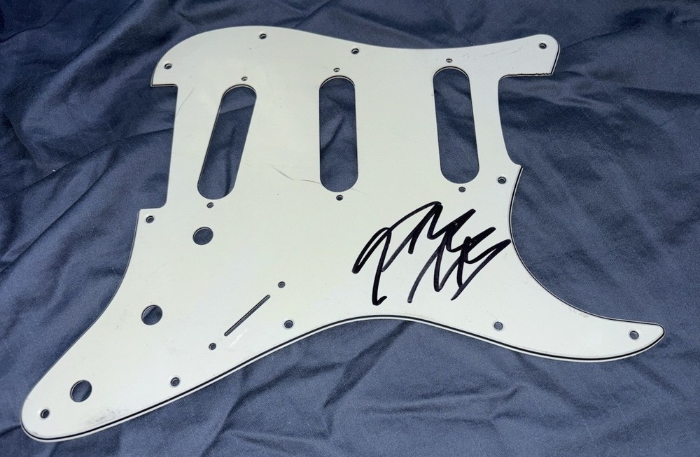 Post Malone Signed Guitar Pickguard