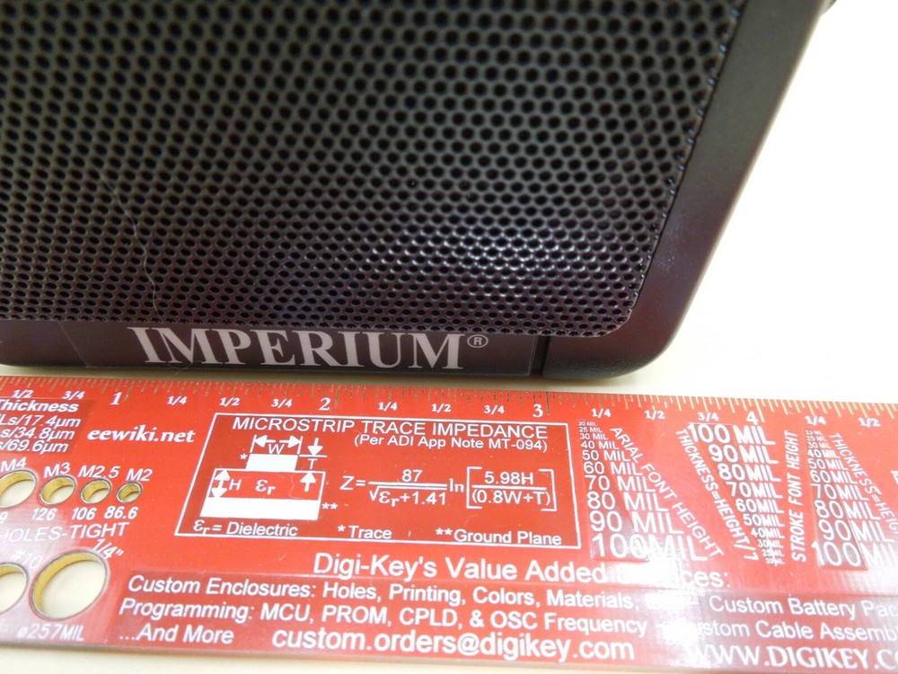 IMPERIUM External Speaker for Mobile Ham CB Radios w/ Mounting Bracket