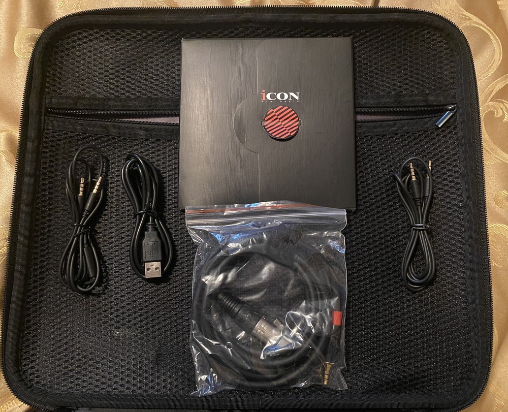 Icon Pro Audio LIVEPOD Plus xC1 Live Steaming Audio Processing Interface Bundle