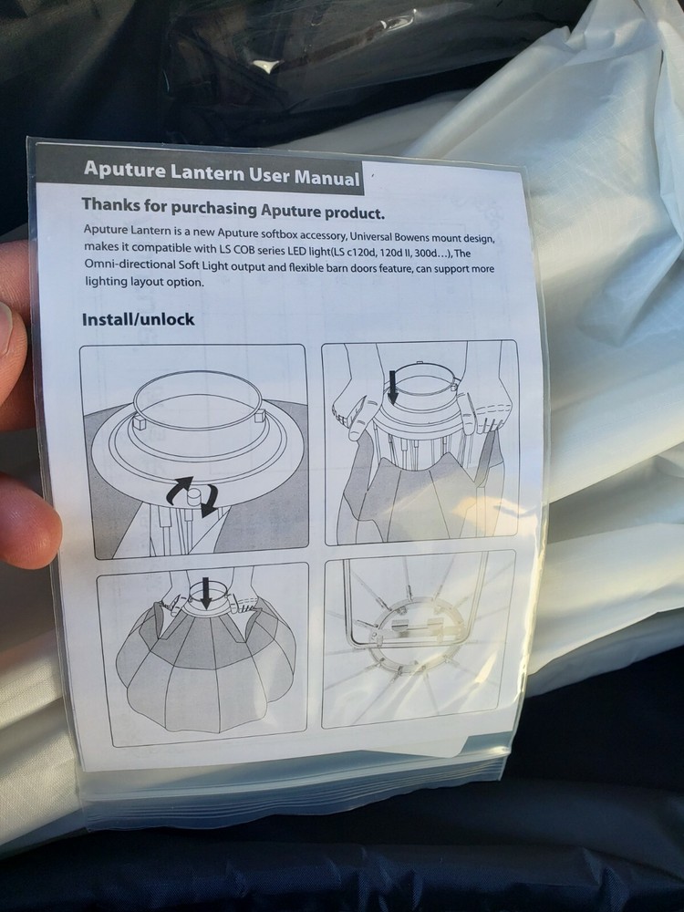 APUTURE LANTERN SOFTBOX