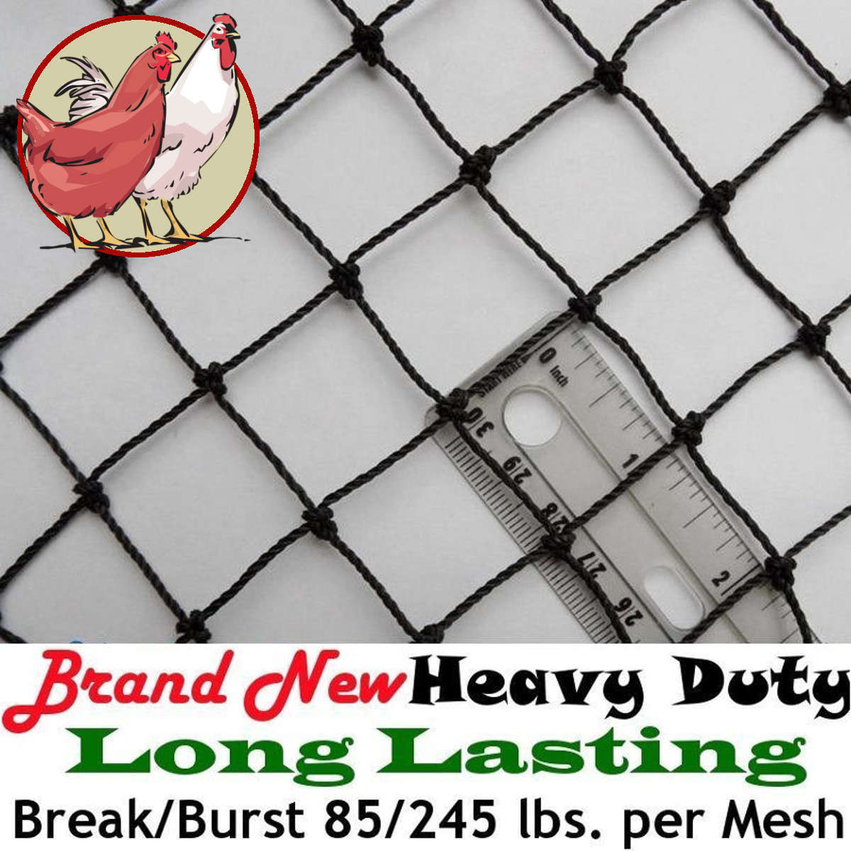 Netting Poultry Anti Bird Aviary Fruit Garden Protection Nets Long Lasting!