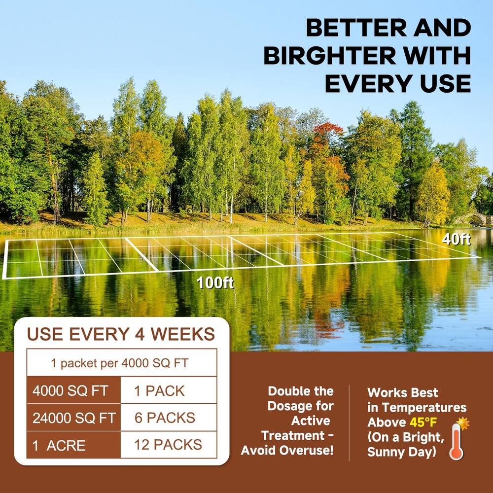 Dr.Raifya’s Muck Reducer Pellets 6 LB - Natural Pond Sludge Solution, Experience