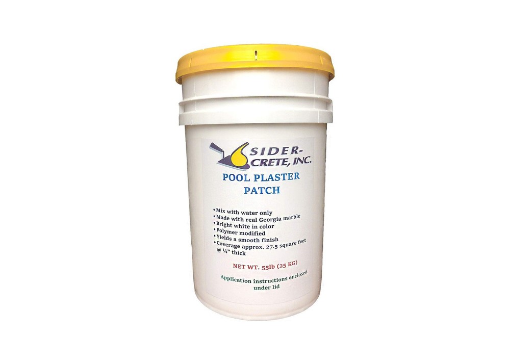 Sider Pool Plaster Patch White- 55 lb - Bonus 5 lb Added for The Same