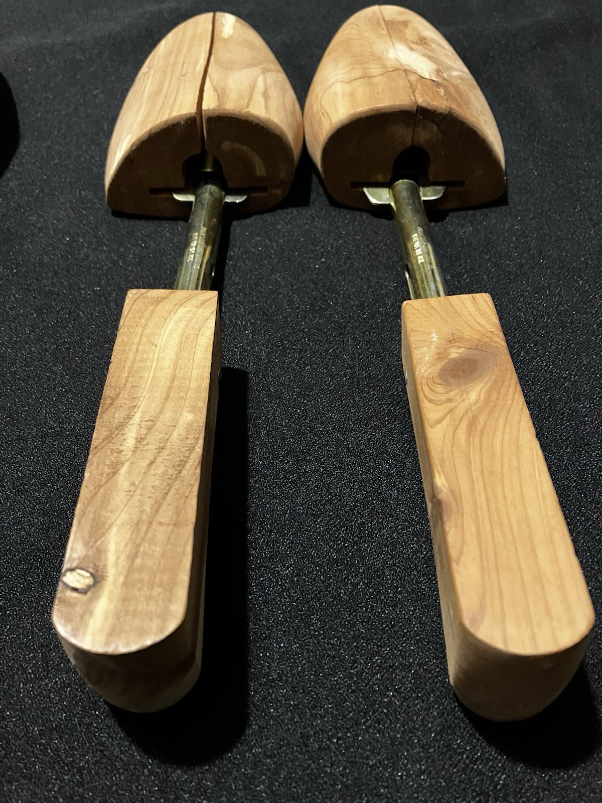 Lot 3 Pairs Cedar Shoe Trees Cedar Wood Adjustable Men Large Nordstrom