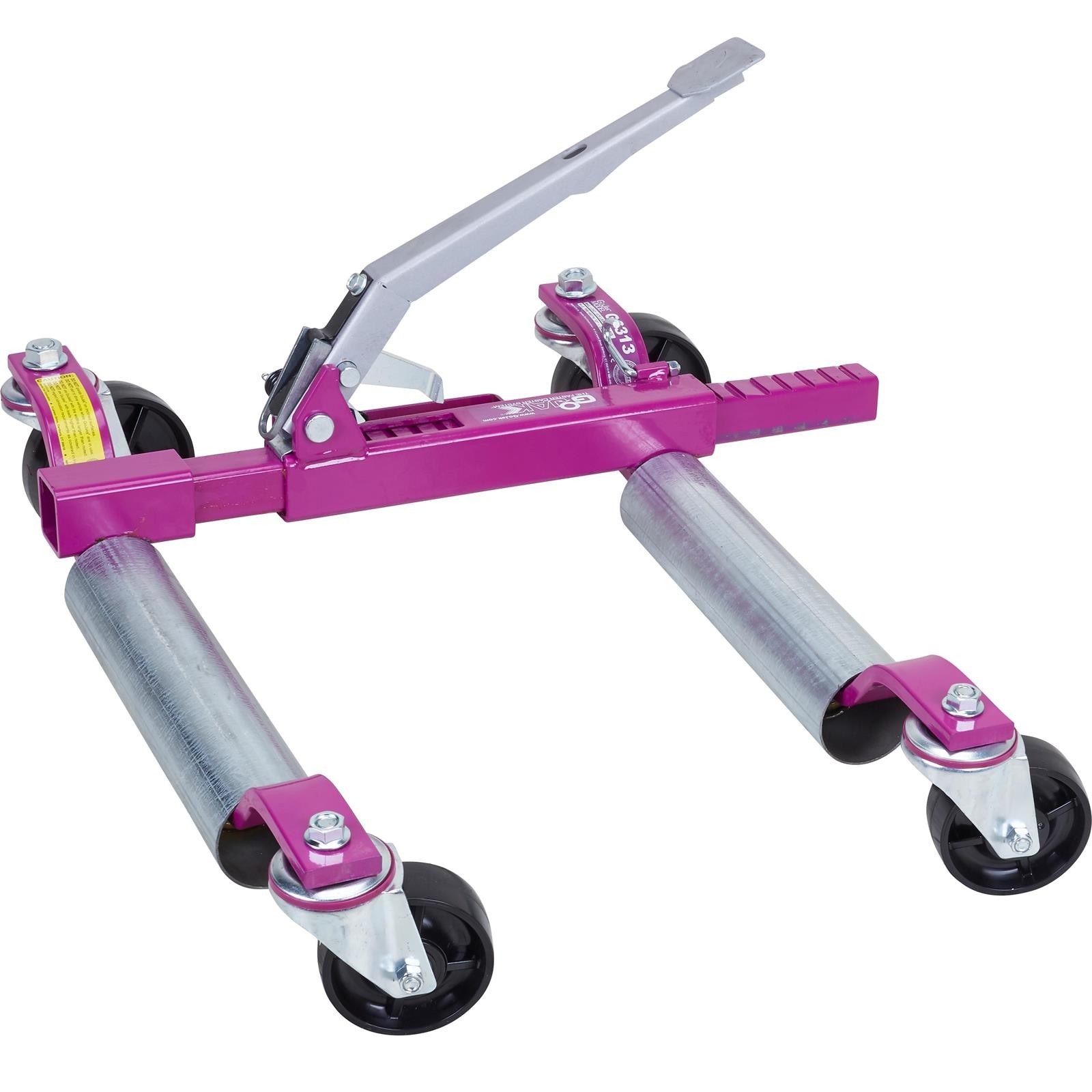 GoJak G6313L Car Wheel Dolly Jack, 13 Inch Wide Tire, Left-Hand