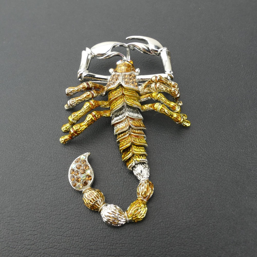 Large, Statement, Scorpio, Brooch