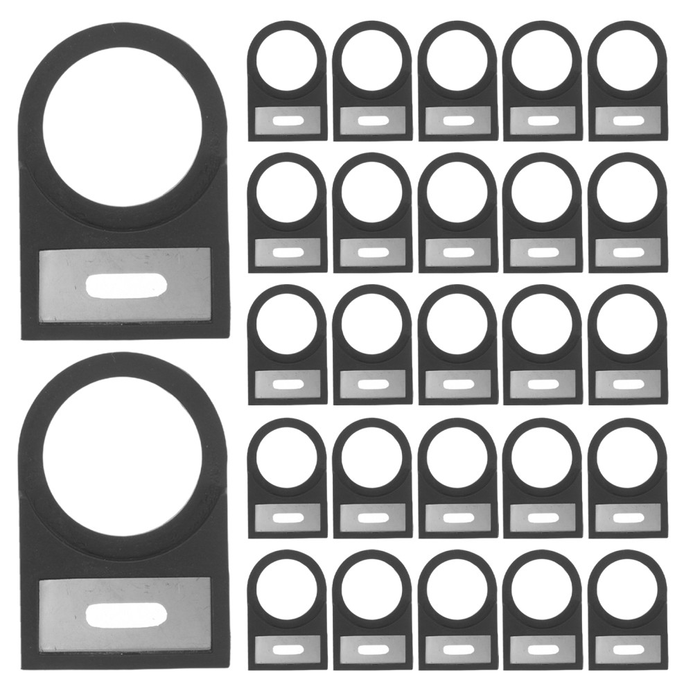 100 Pcs Distribution Accessories Button Switch Notice Sign