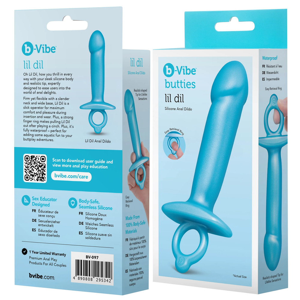 Realistic Tip Easy-Retrieval Ring Silicone Butt Plug Beginner Friendly Anal Play