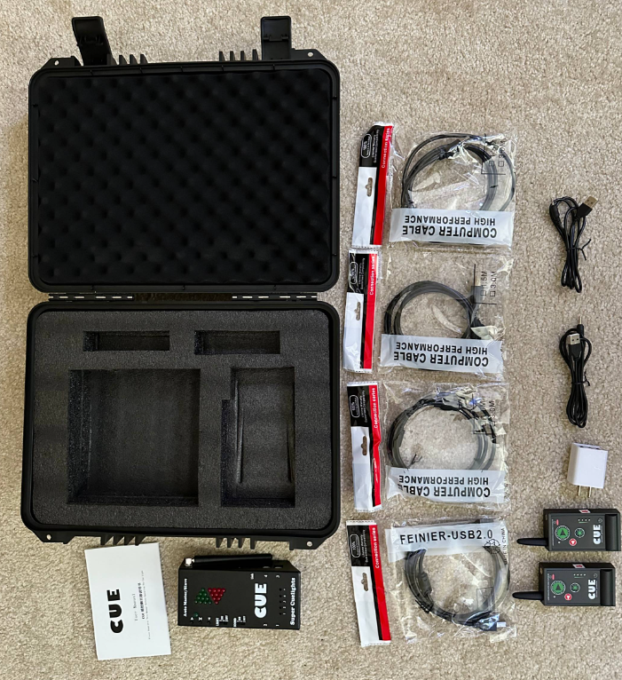 Super Cuelight Presenter Remote 1Receiver & 2Transmitters For PPT Presentation