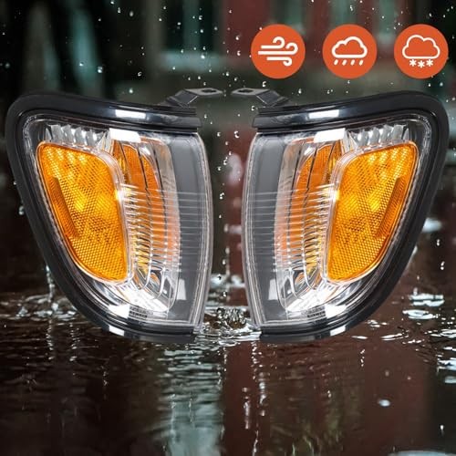 Replacement for Tacoma 2001-2004 Parking/Side Marker Light Assembly Pair