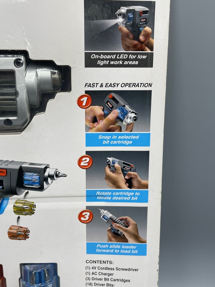 Channel Lock Rapid Fire Quick Loading Power Screwdriver