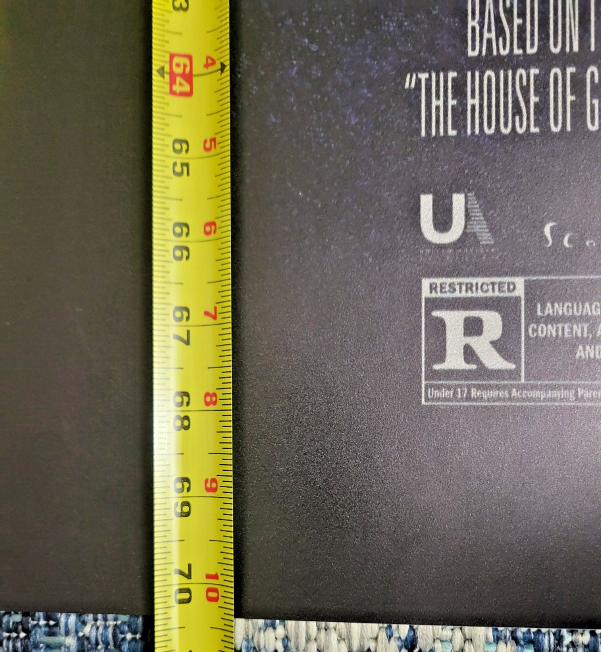 Lady Gaga Giant Promo Poster From House Of Gucci Movie - 48" X 70" Rare