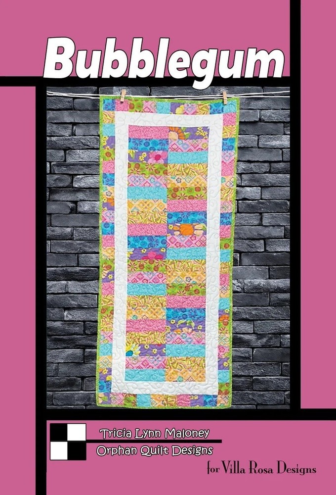 Bubblegum Table Runner Quilt Pattern