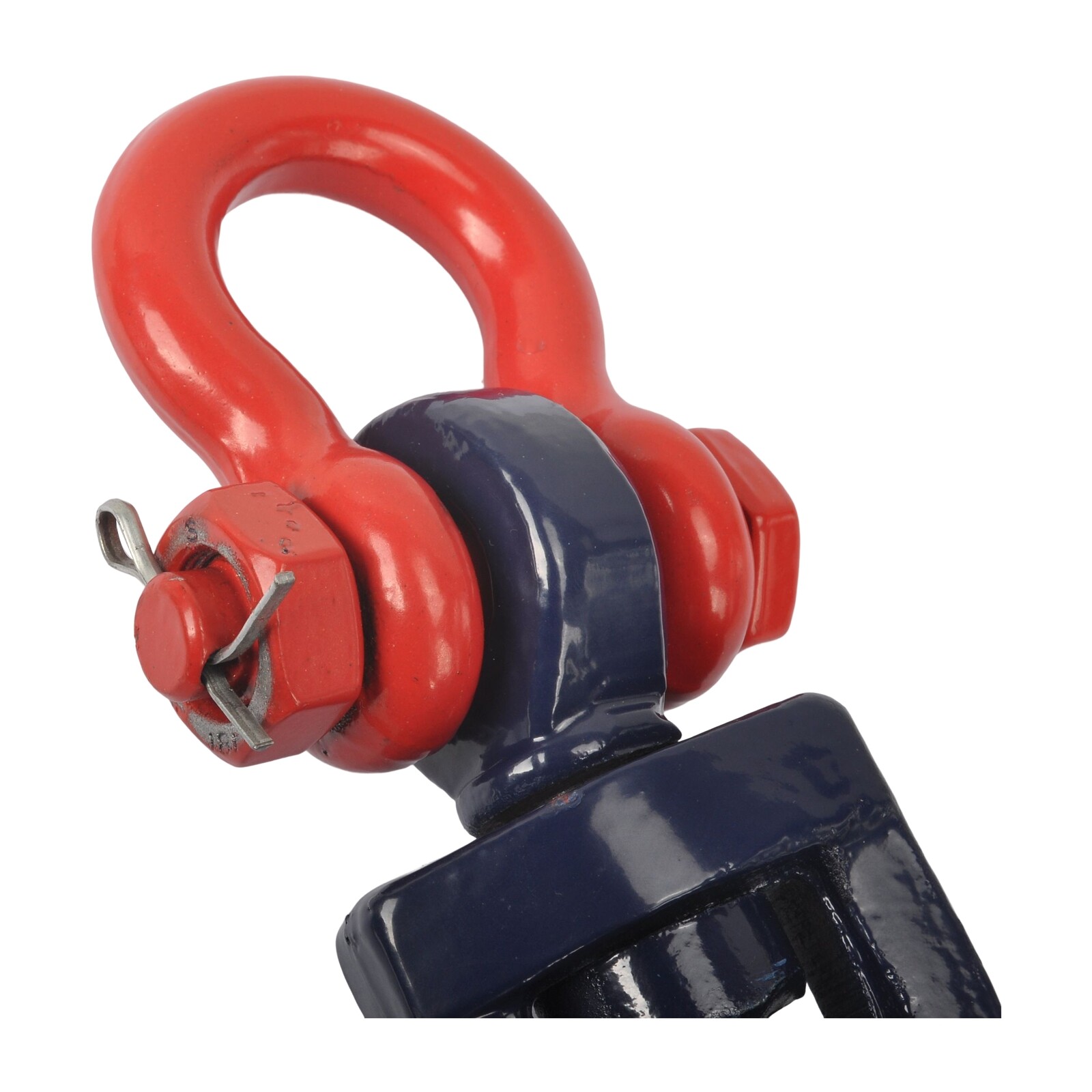 2 Ton 3" Snatch Block w/ Shackle & 2' Tow Chain Carrier Cable Anchor Wrecker Car